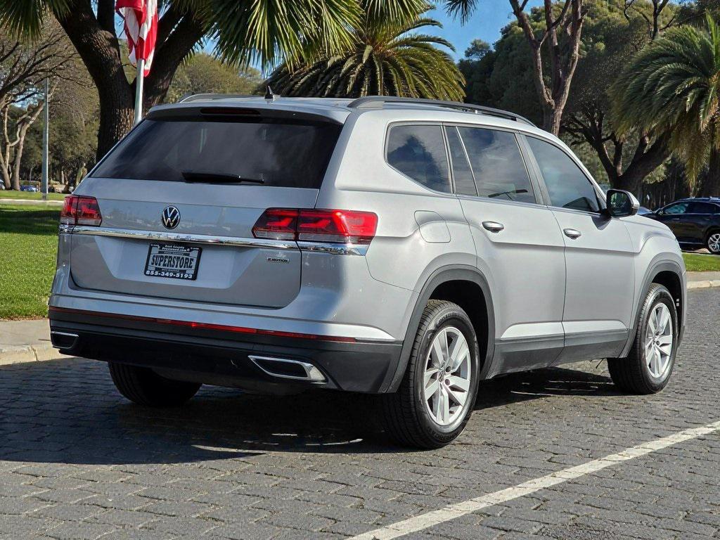 used 2021 Volkswagen Atlas car, priced at $18,800