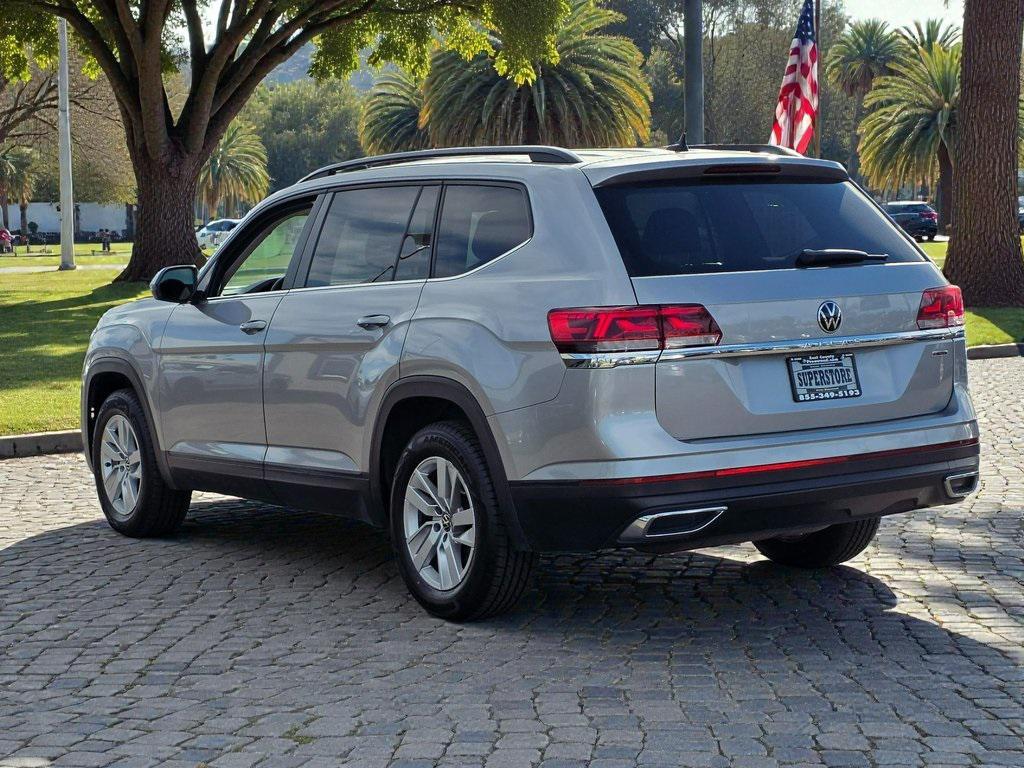 used 2021 Volkswagen Atlas car, priced at $18,800