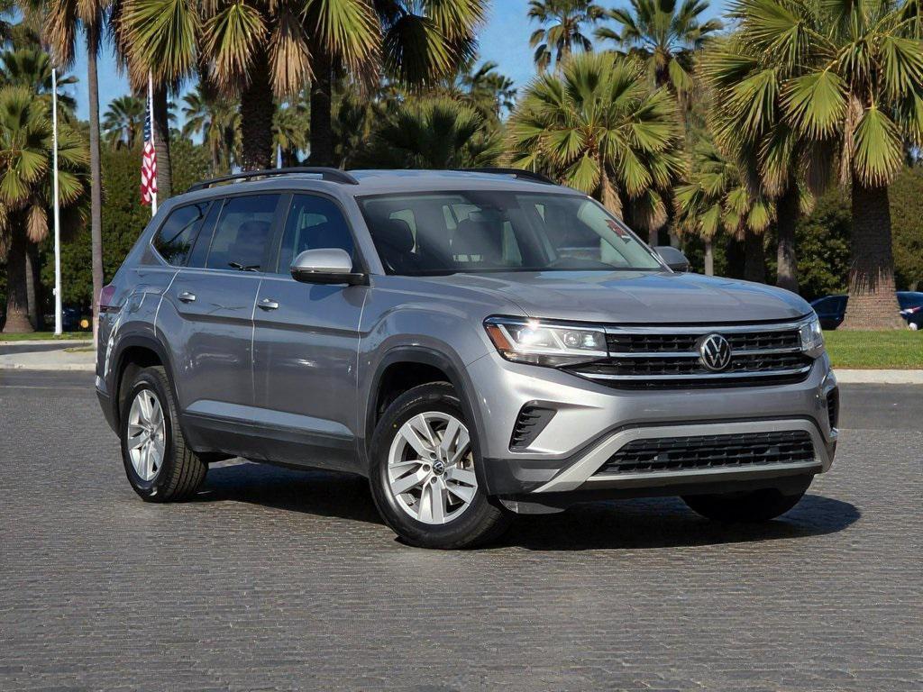 used 2021 Volkswagen Atlas car, priced at $18,800