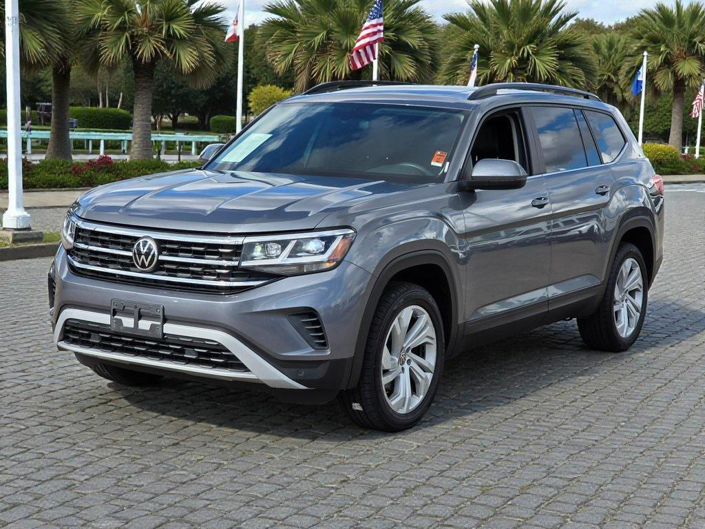 used 2021 Volkswagen Atlas car, priced at $19,999