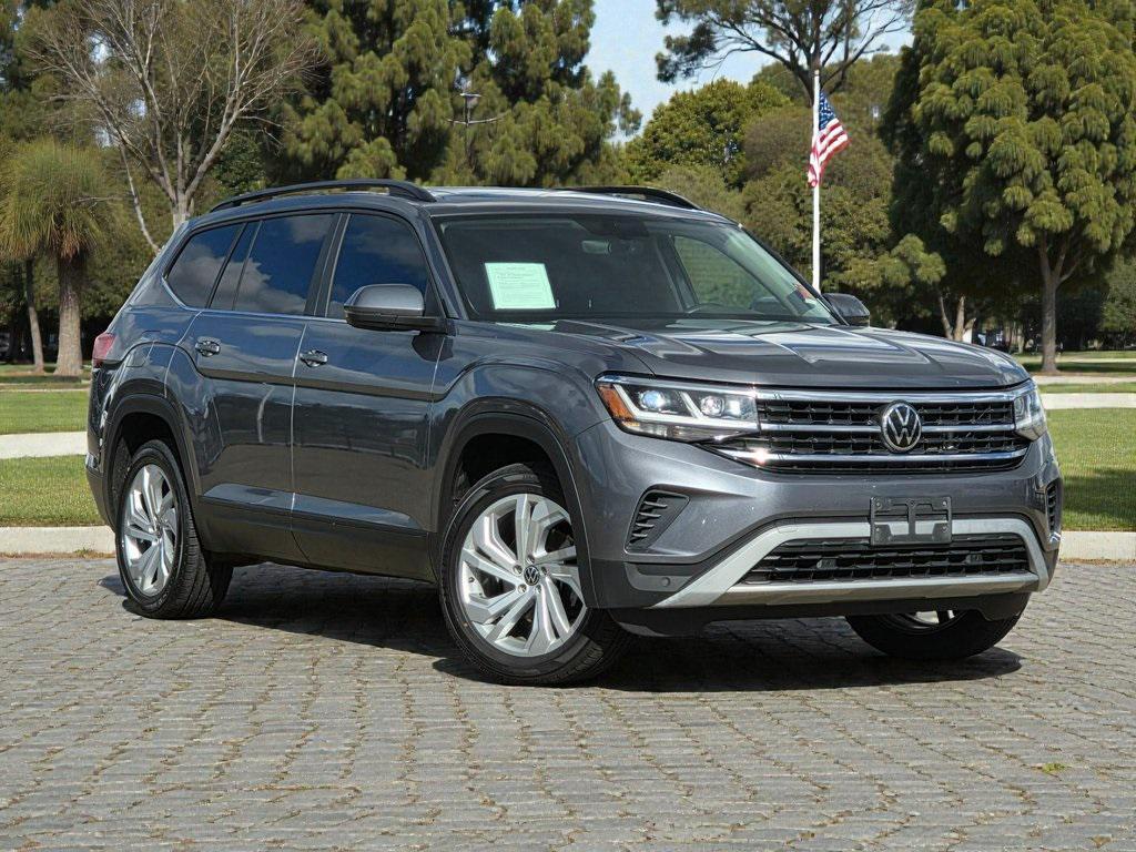used 2021 Volkswagen Atlas car, priced at $19,999