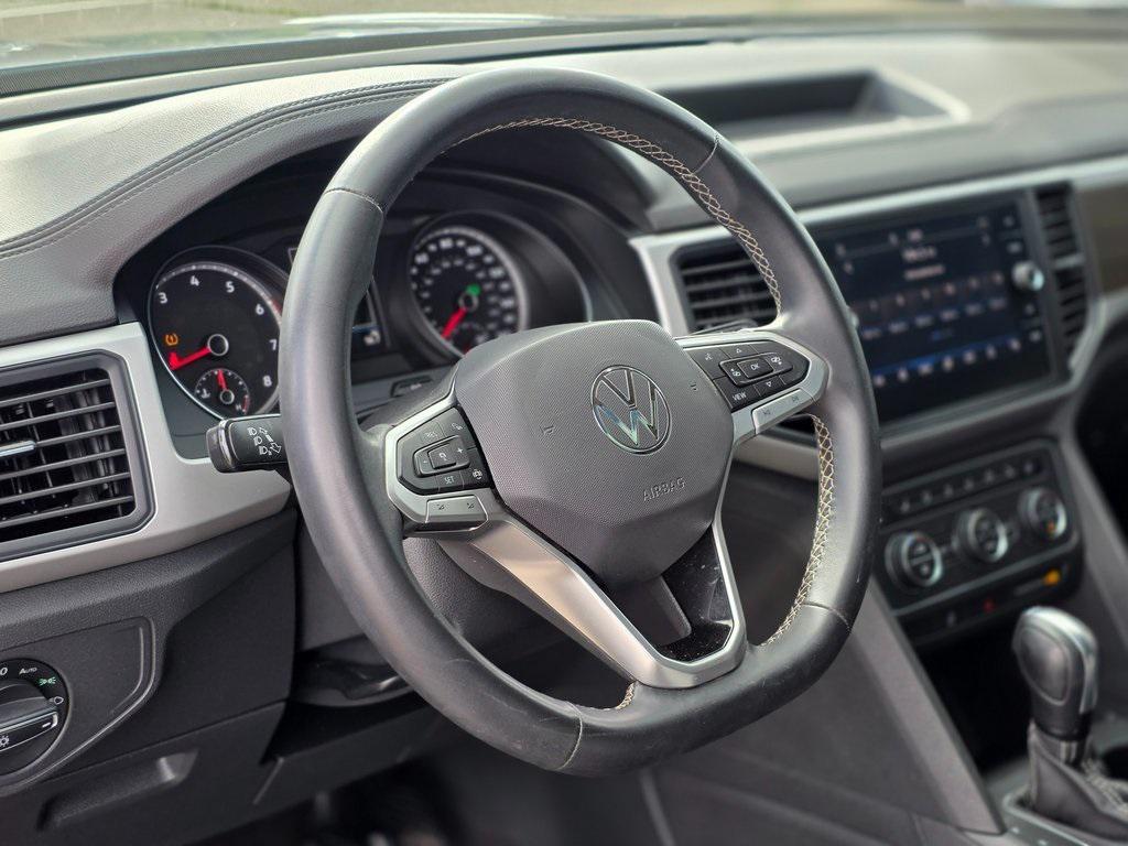 used 2021 Volkswagen Atlas car, priced at $19,999