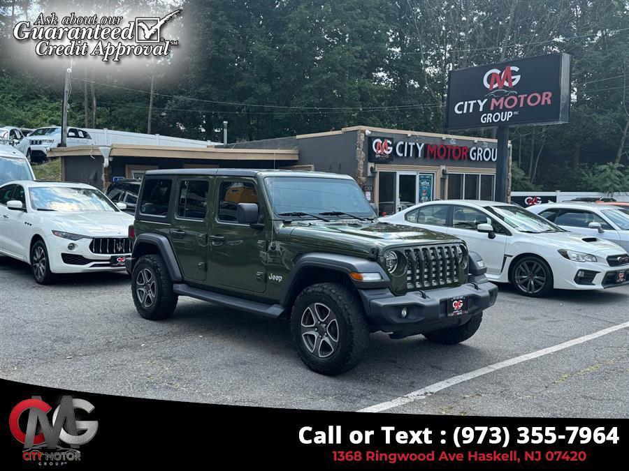 used 2021 Jeep Wrangler Unlimited car, priced at $17,994