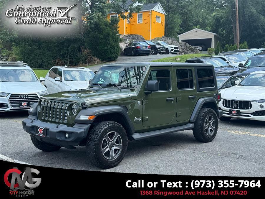 used 2021 Jeep Wrangler Unlimited car, priced at $17,994