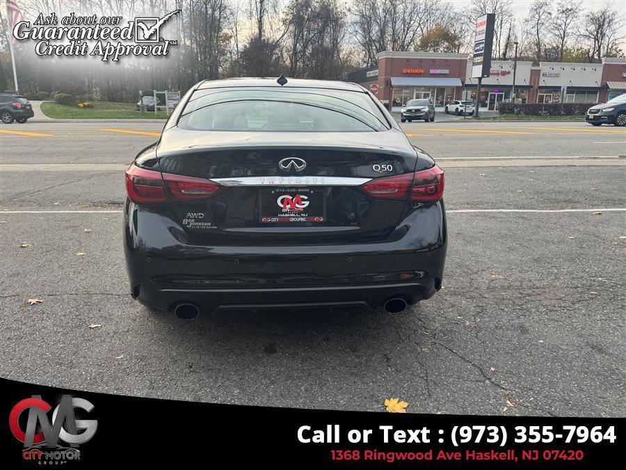 used 2021 INFINITI Q50 car, priced at $20,985