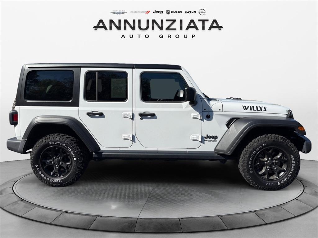 used 2022 Jeep Wrangler Unlimited car, priced at $29,849