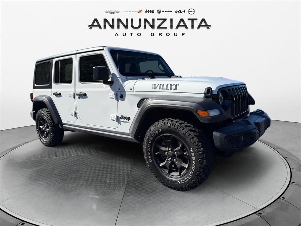 used 2022 Jeep Wrangler Unlimited car, priced at $29,849