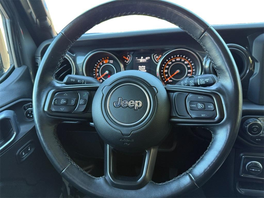 used 2022 Jeep Wrangler Unlimited car, priced at $27,399