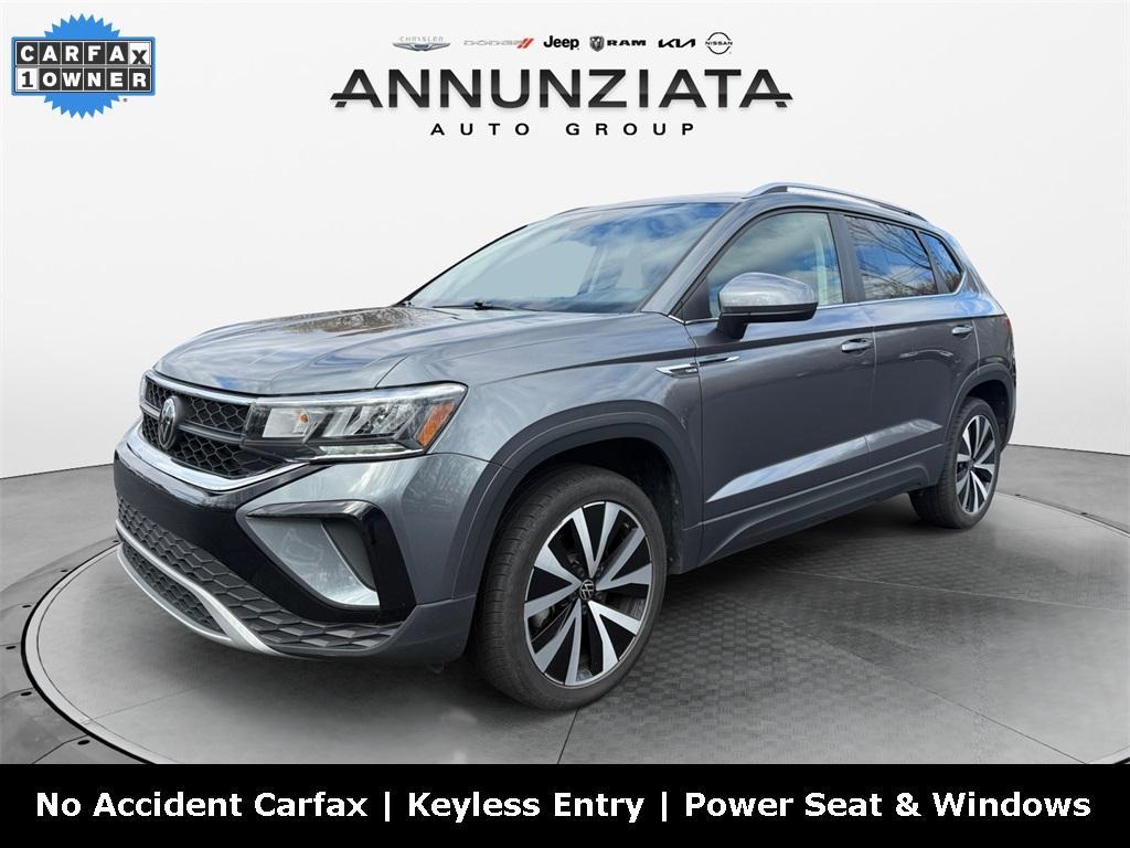 used 2024 Volkswagen Taos car, priced at $18,299