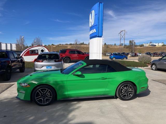 used 2019 Ford Mustang car, priced at $15,000