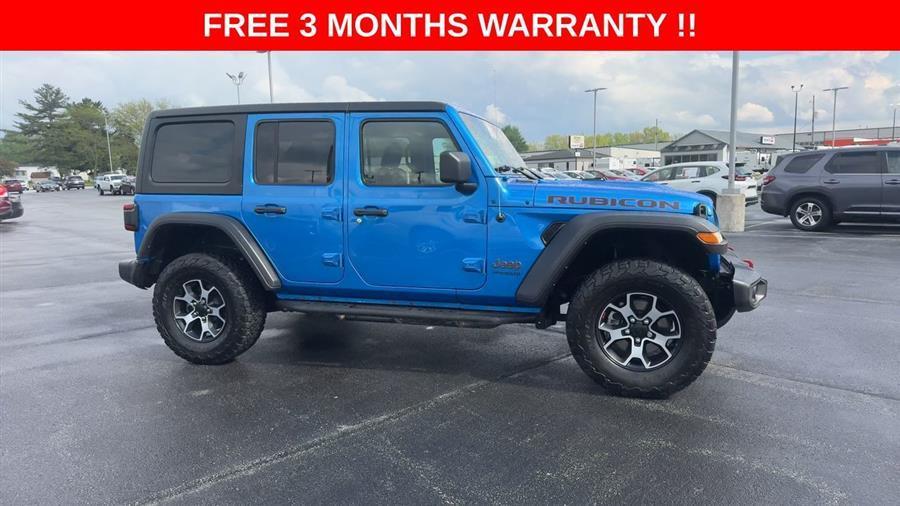 used 2022 Jeep Wrangler Unlimited car, priced at $32,500