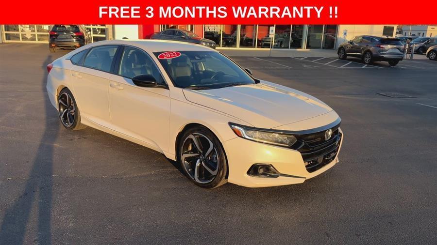 used 2022 Honda Accord car, priced at $19,650