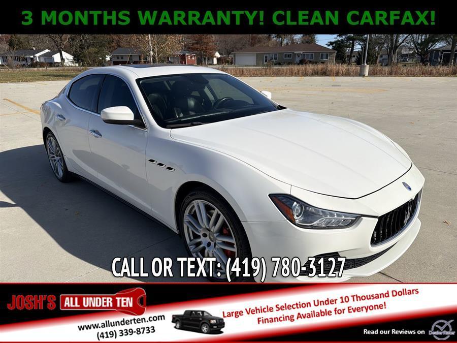 used 2017 Maserati Ghibli car, priced at $15,395