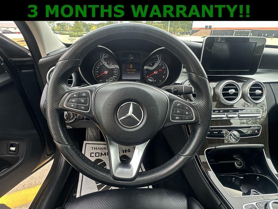 used 2018 Mercedes-Benz C-Class car, priced at $13,995