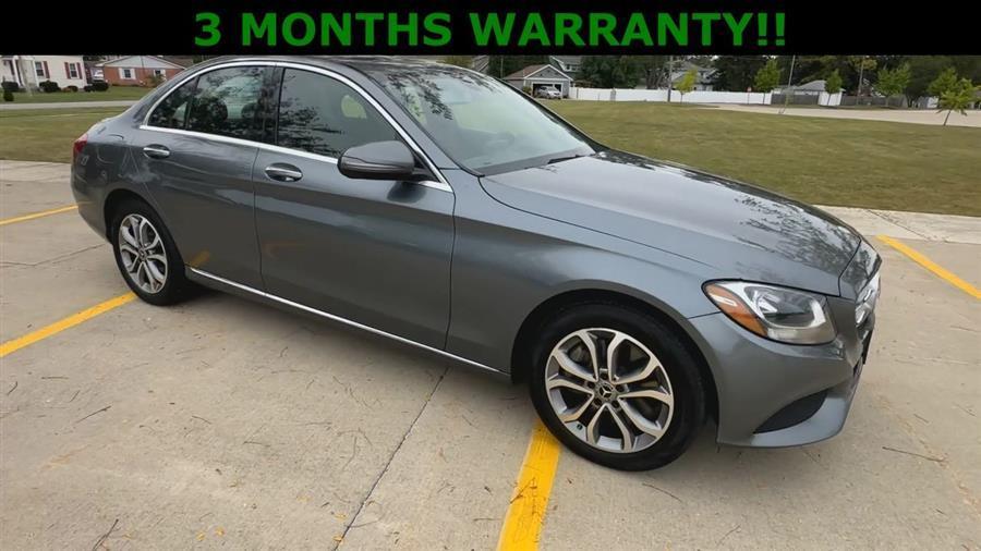 used 2018 Mercedes-Benz C-Class car, priced at $13,995