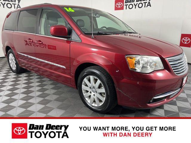 used 2016 Chrysler Town & Country car, priced at $7,776