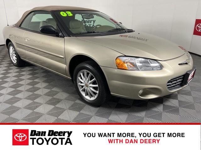 used 2003 Chrysler Sebring car, priced at $4,995