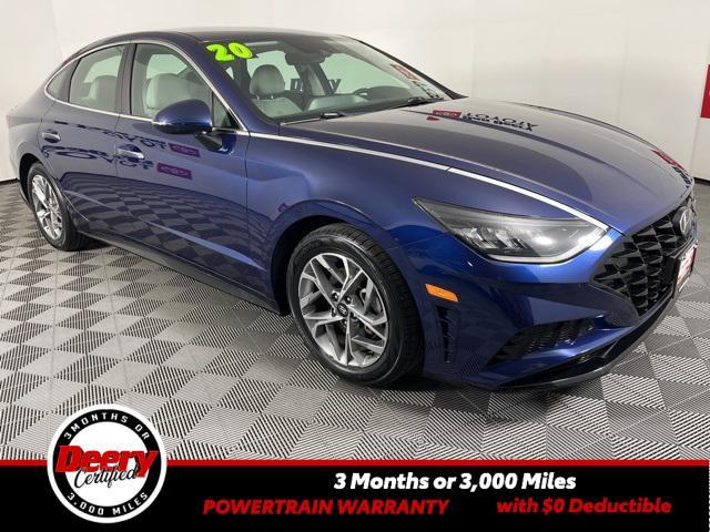 used 2020 Hyundai Sonata car, priced at $19,216