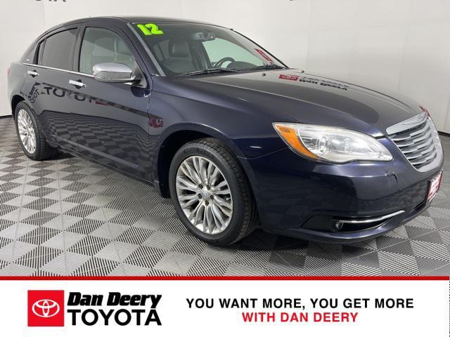 used 2012 Chrysler 200 car, priced at $2,100