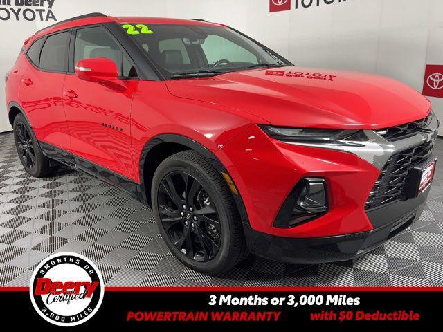 used 2022 Chevrolet Blazer car, priced at $25,359