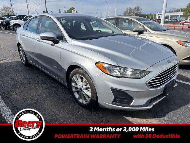 used 2019 Ford Fusion Hybrid car, priced at $13,391
