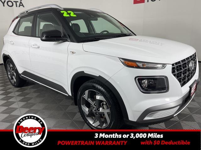 used 2022 Hyundai Venue car, priced at $14,862