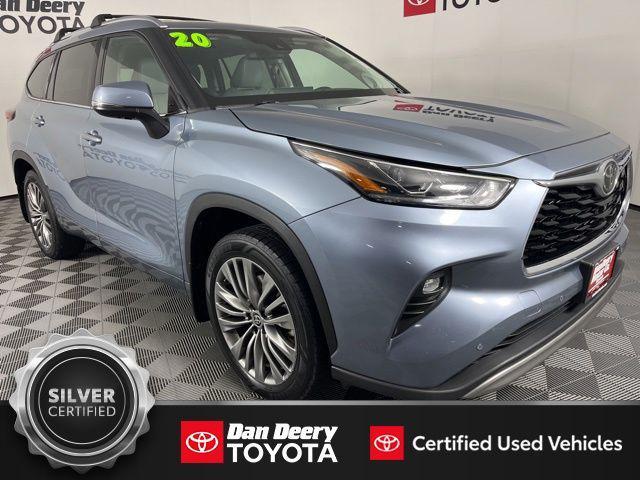 used 2020 Toyota Highlander car, priced at $30,645