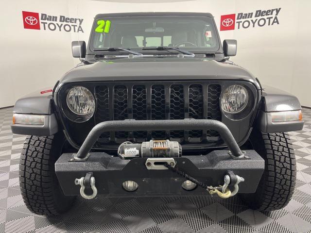 used 2021 Jeep Gladiator car, priced at $24,500