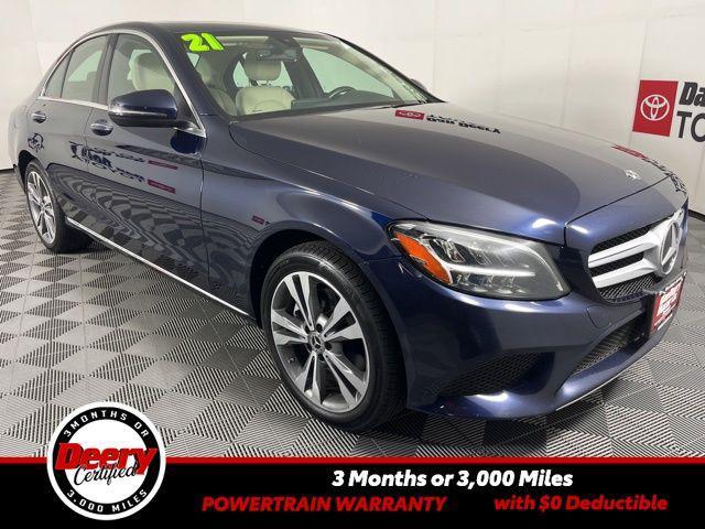 used 2021 Mercedes-Benz C-Class car, priced at $22,621