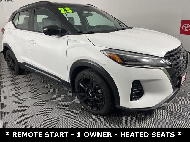 used 2023 Nissan Kicks car, priced at $14,995