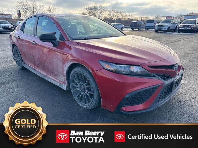 used 2021 Toyota Camry car, priced at $22,900