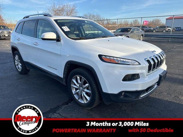 used 2017 Jeep Cherokee car, priced at $14,900