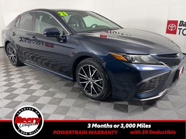 used 2021 Toyota Camry car, priced at $22,300