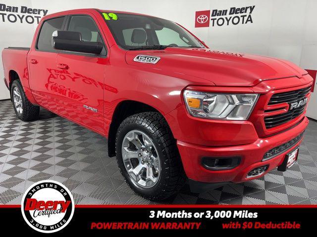 used 2019 Ram 1500 car, priced at $26,600