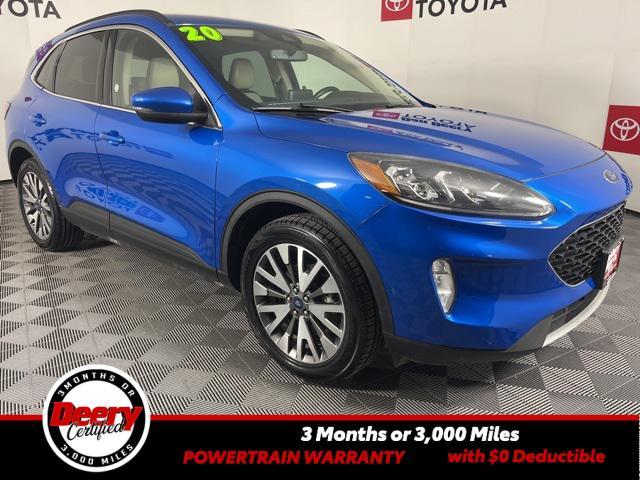used 2020 Ford Escape car, priced at $14,319