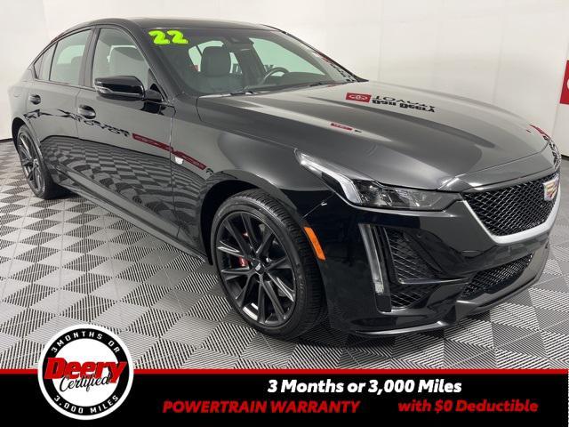 used 2022 Cadillac CT5 car, priced at $34,485