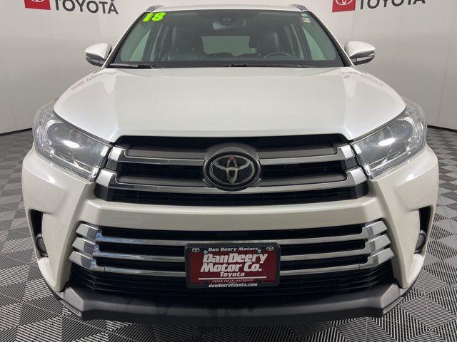 used 2018 Toyota Highlander car, priced at $22,500