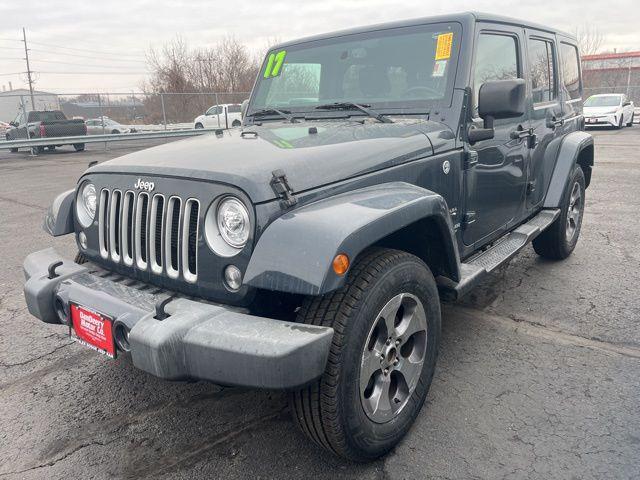 used 2017 Jeep Wrangler Unlimited car, priced at $21,600