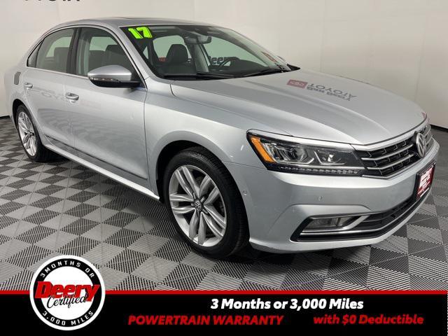 used 2017 Volkswagen Passat car, priced at $13,927