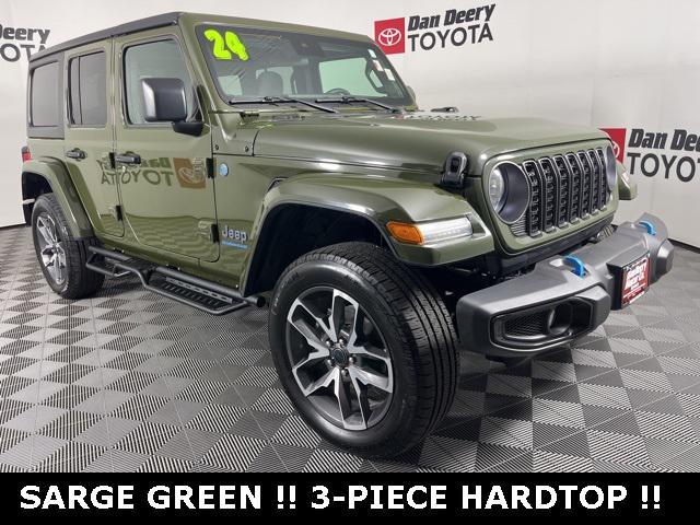 used 2024 Jeep Wrangler 4xe car, priced at $26,250