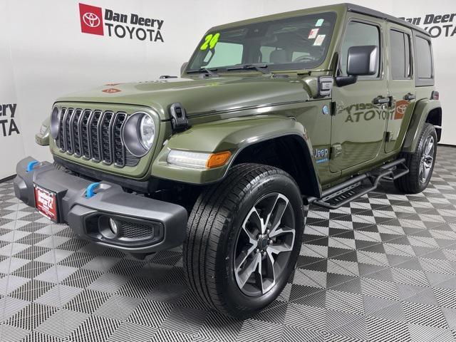 used 2024 Jeep Wrangler 4xe car, priced at $26,250