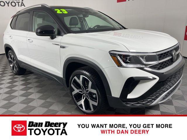used 2023 Volkswagen Taos car, priced at $27,500
