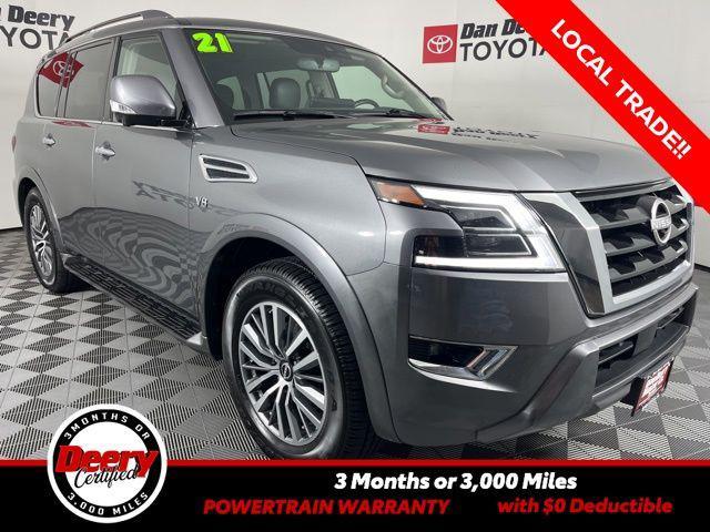 used 2021 Nissan Armada car, priced at $26,526