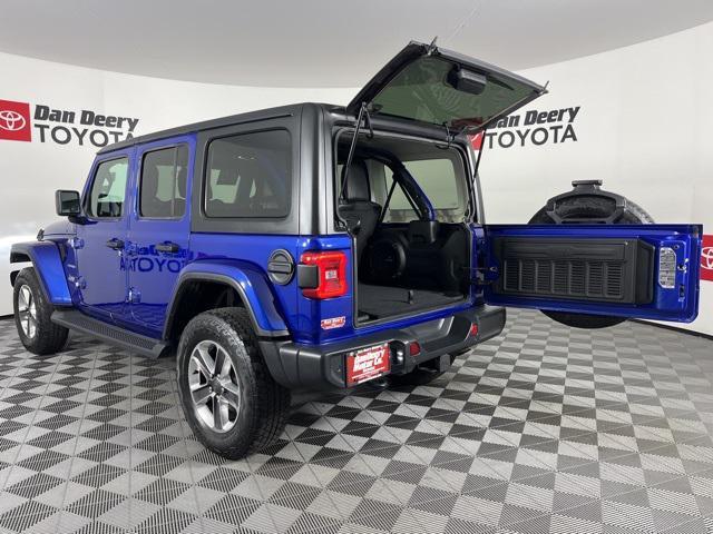 used 2020 Jeep Wrangler Unlimited car, priced at $28,810