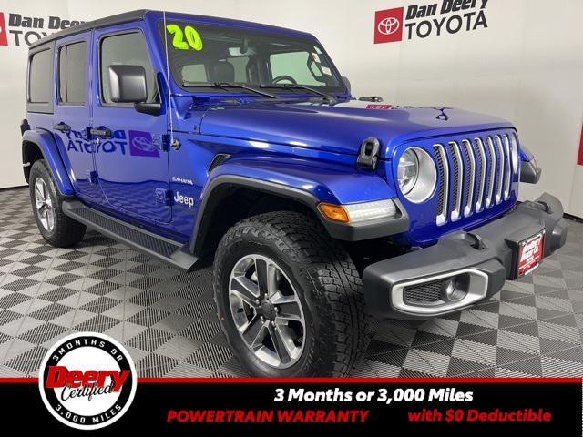 used 2020 Jeep Wrangler Unlimited car, priced at $28,810