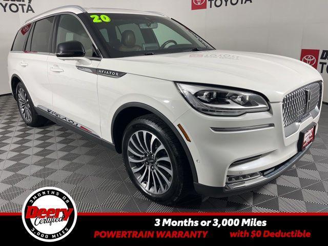 used 2020 Lincoln Aviator car, priced at $33,919