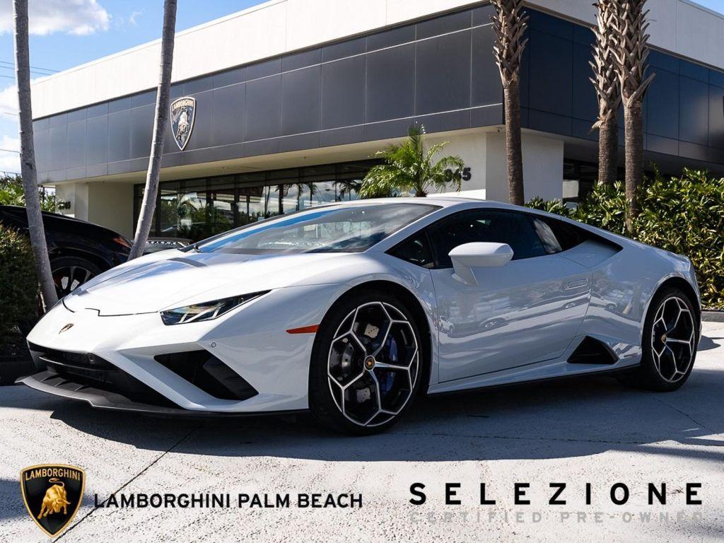 used 2021 Lamborghini Huracan EVO car, priced at $289,951