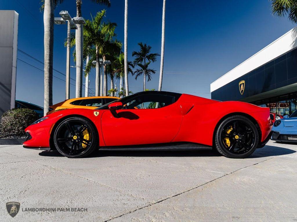 used 2025 Ferrari 296 GTS car, priced at $409,951