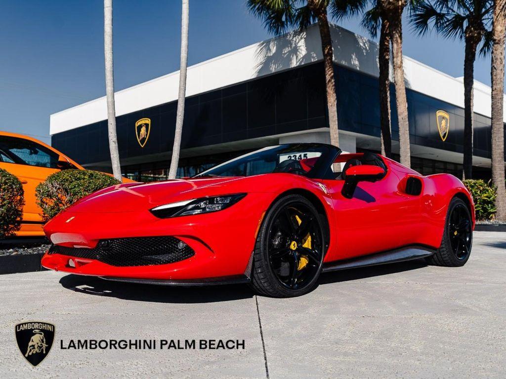 used 2025 Ferrari 296 GTS car, priced at $409,951