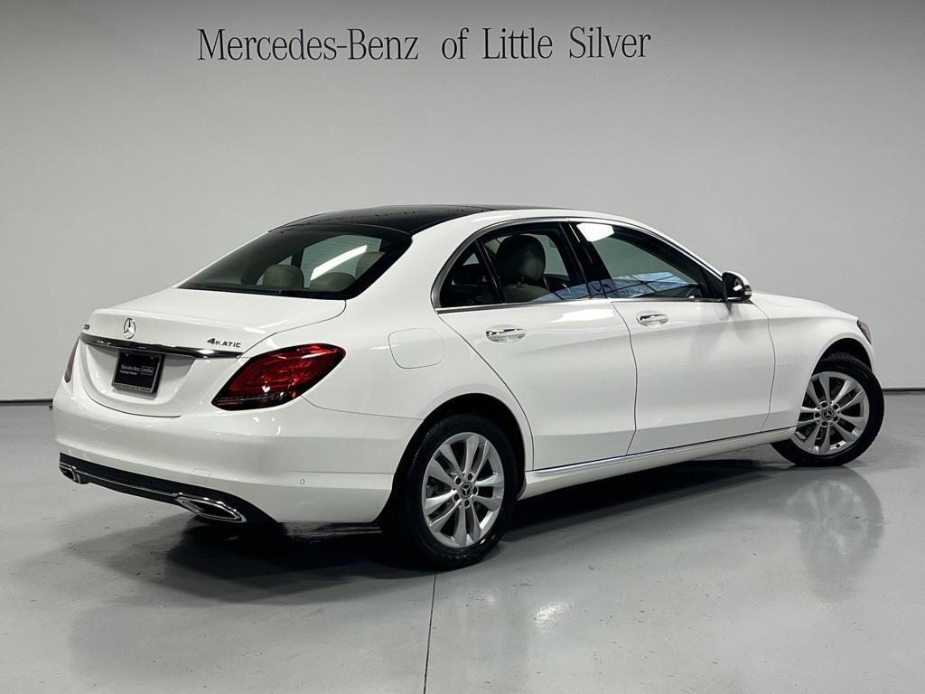 used 2021 Mercedes-Benz C-Class car, priced at $29,695